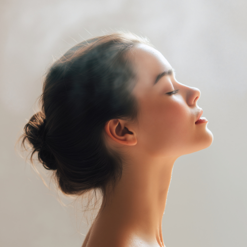 Gesichtsreinigung mit Schaumreiniger